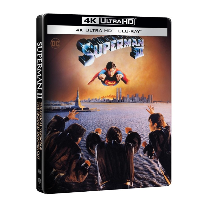 Superman Ii + El Montaje De Richard Donner (Metal, Edición 2025) [4K UHD, Blu-ray ] (1980) Superman II