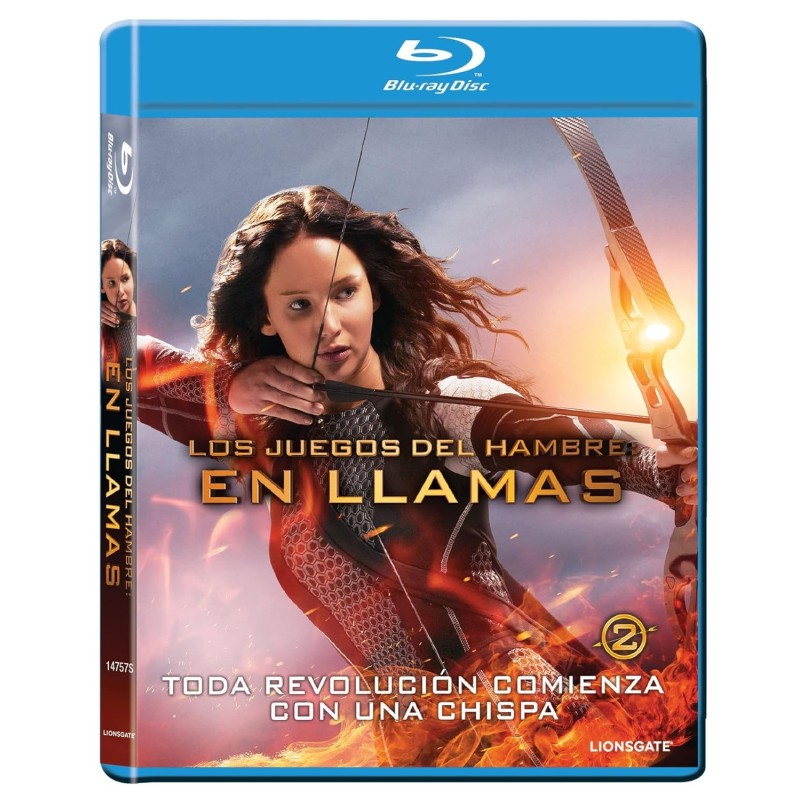 Los Juegos Del Hambre 2: En Llamas [Blu-ray] (2013) The Hunger Games: Catching Fire