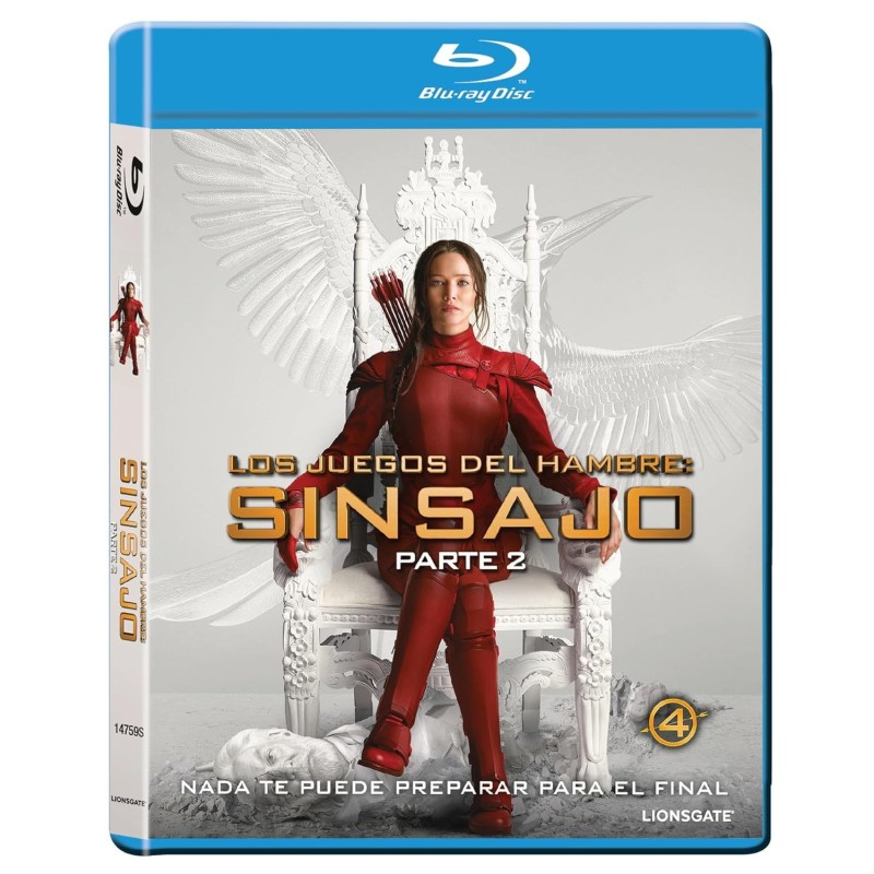 Los Juegos Del Hambre 4: Sinsajo. Parte 2 [Blu-ray] (2015) The Hunger Games: Mockingjay. Part 2