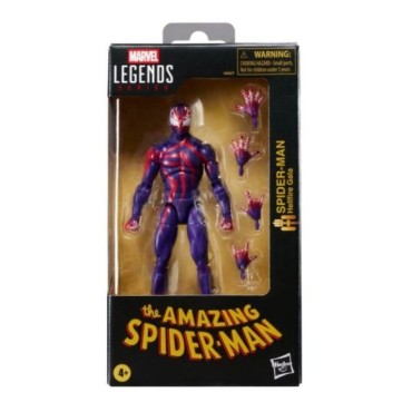 Figura Spider-Man Hellfire Gala Version Marvel Legends Articulada 15 cms