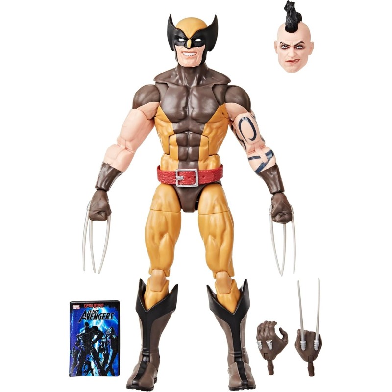 Figura Daken Wolverine Dark Avengers Marvel Legends Articulada 15 cms