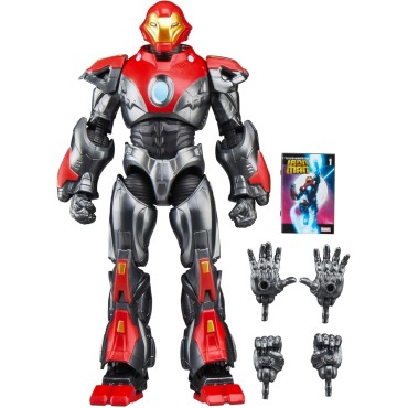 Figura Ultimate Iron Man Marvel Legends Articulada 15 cms