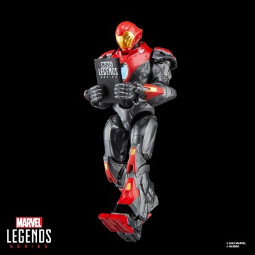 Figura Ultimate Iron Man Marvel Legends Articulada 15 cms