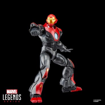 Figura Ultimate Iron Man Marvel Legends Articulada 15 cms