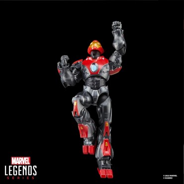Figura Ultimate Iron Man Marvel Legends Articulada 15 cms