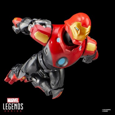 Figura Ultimate Iron Man Marvel Legends Articulada 15 cms
