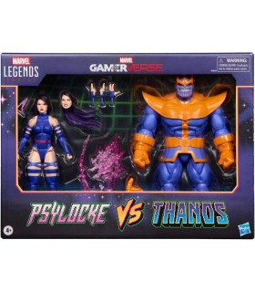 Marvel Legends Series Gamerverse, Psylocke vs. Thanos, Figuras de acción coleccionables