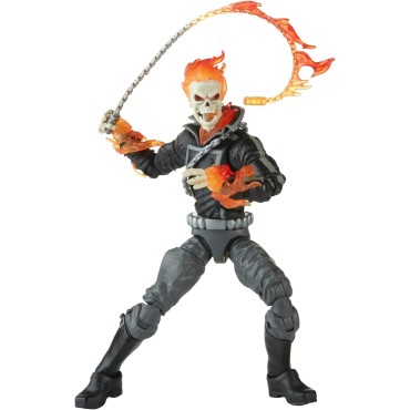 Marvel Legends Series - El Motorista Fantasma - Figura de 15 cm Inspirada en los cómics - 6 Accesorios