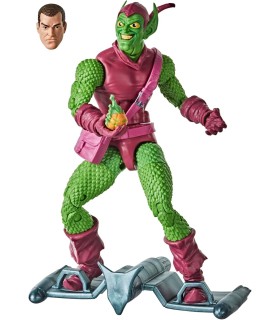 Spiderman - Legends Vintage Green GoBlack Seriesin (Hasno E93215X0)