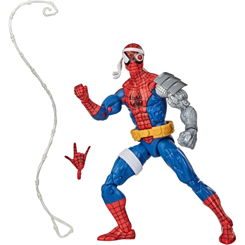 Figura Cyborg Spider-Man Marvel Cómics Articulada 15 cms