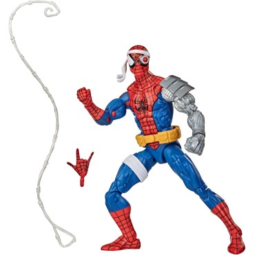 Figura Cyborg Spider-Man Marvel Cómics Articulada 15 cms