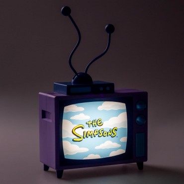Lámpara 3D Televisor The Simpsons 20 cms
