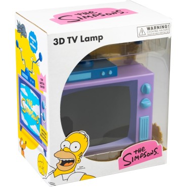 Lámpara 3D Televisor The Simpsons 20 cms