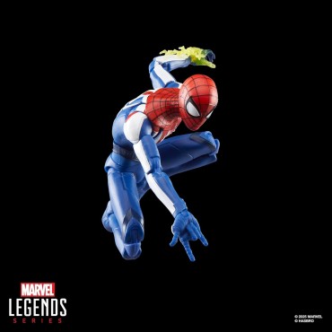 Figura Miles Morales Upgraded Suit Style Spider-Man 2 Gamerverse Marvel Legends Articulada 15 cms