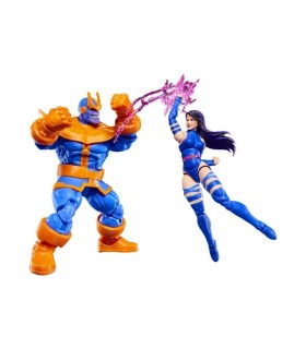 Set Figuras Psylocke Vs Thanos Marvel Legends Gamerverse Articuladas 15 cms