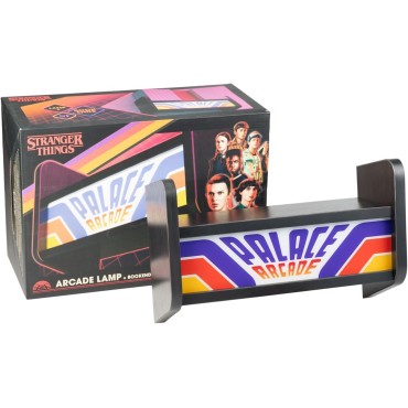 Lámpara Arcade Sujeta Libros Stranger Things 22 cms