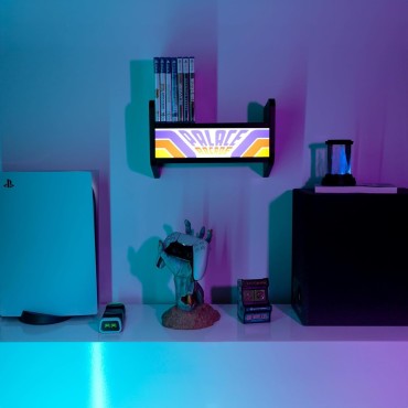 Lámpara Arcade Sujeta Libros Stranger Things 22 cms