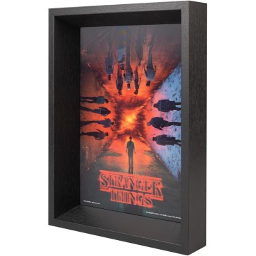 Print Lenticular Enmarcado Stranger Things 22 x 4,5 x 30 cms