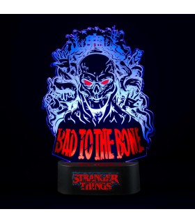 Lámpara De Mesa Bad To The Bone Stranger Things