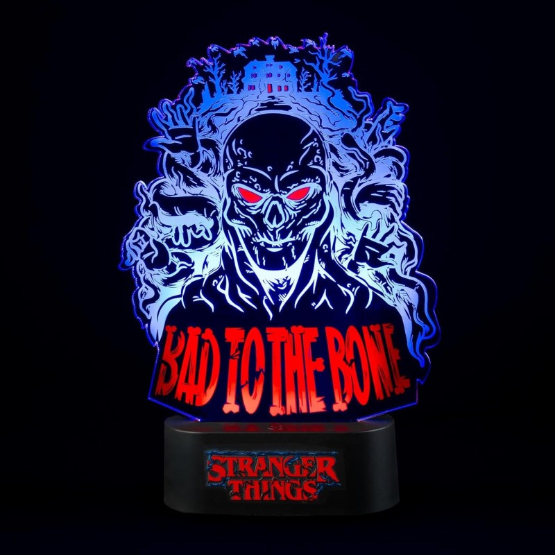 Lámpara De Mesa Bad To The Bone Stranger Things