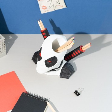 Lapicero 3D Deadpool Traje X-Force Marvel 