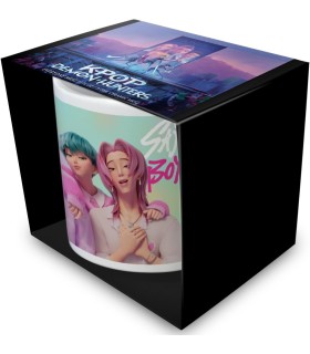 Taza Saja Boys K-Pop Demon Hunters Cerámica 315 mls