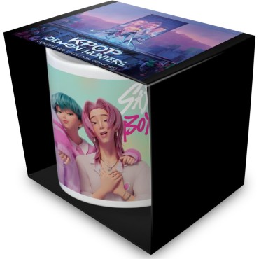 Taza Saja Boys K-Pop Demon Hunters Cerámica 315 mls