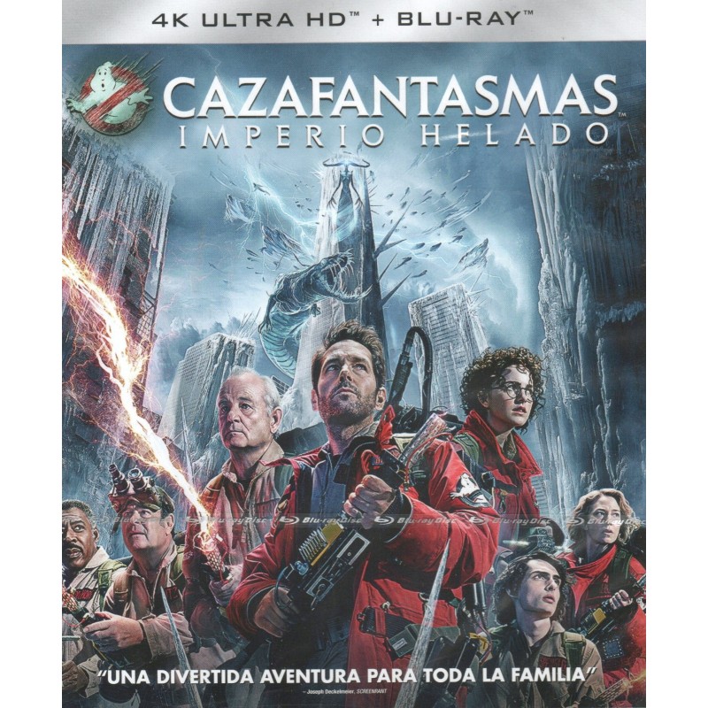 Cazafantasmas: Imperio Helado [Blu-ray] (2024) Ghostbusters: Frozen Empire