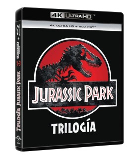 Trilogía Jurassic Park [4K UHD, Blu-ray] (1993, 1997, 2001)