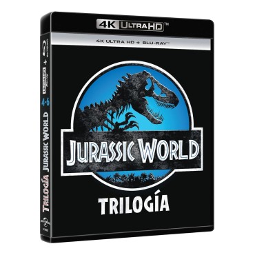 Trilogía Jurassic World [4K UHD, Blu-ray] (2015, 2018, 2022)