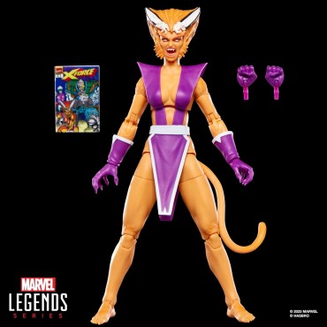 Figura Feral X-Force Marvel Legends Articulada 15 cms