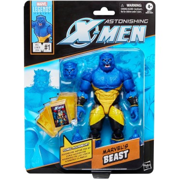Figura Beast Astonishing X-Men Marvel Legends Articulada 15 cms