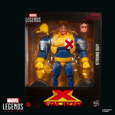 Figura Strong Guy X Factor Marvel Legends Articulada 20 cms