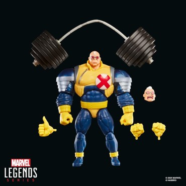 Figura Strong Guy X Factor Marvel Legends Articulada 20 cms