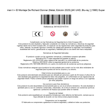 Superman Ii + El Montaje De Richard Donner (Metal, Edición 2025) [4K UHD, Blu-ray ] (1980) Superman II