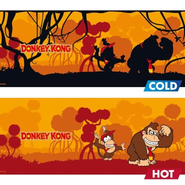 Taza Donkey Kong Heat Change Cambia Con Calor Cerámica 460 mls