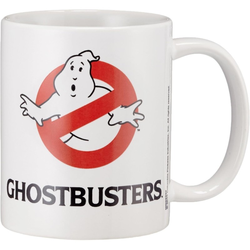 Taza Logo Cazafantasmas Ghostbusters Cerámica 315 mls