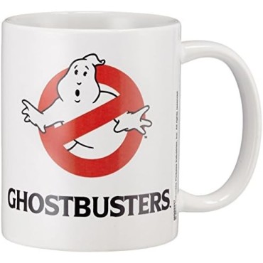 Taza Logo Cazafantasmas Ghostbusters Cerámica 315 mls