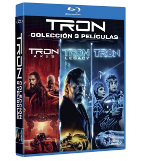 Tron (Colección 3 películas, 3 discos) [Blu-ray] (1982, 2010, 2025)