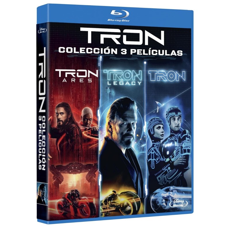 Tron (Colección 3 películas, 3 discos) [Blu-ray] (1982, 2010, 2025)