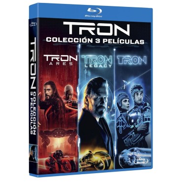 Tron (Colección 3 películas, 3 discos) [Blu-ray] (1982, 2010, 2025)