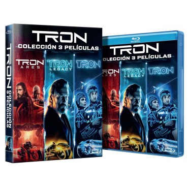 Tron (Colección 3 películas, 3 discos) [Blu-ray] (1982, 2010, 2025)