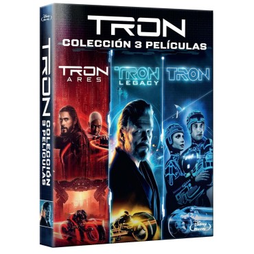 Tron (Colección 3 películas, 3 discos) [Blu-ray] (1982, 2010, 2025)
