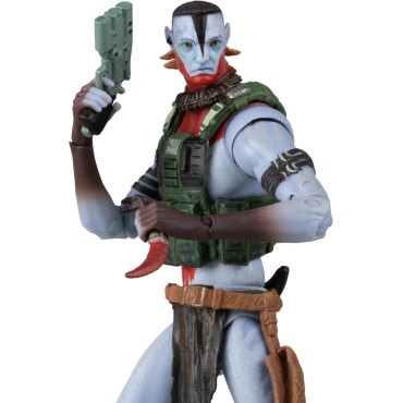 Figura Quaritch Ash Warrior Avatar Fuego Y Ceniza Articulada 18 cms