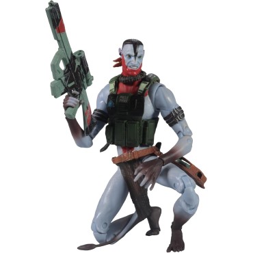 Figura Quaritch Ash Warrior Avatar Fuego Y Ceniza Articulada 18 cms