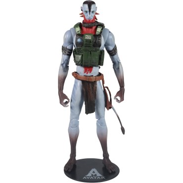 Figura Quaritch Ash Warrior Avatar Fuego Y Ceniza Articulada 18 cms