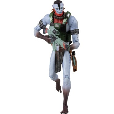 Figura Quaritch Ash Warrior Avatar Fuego Y Ceniza Articulada 18 cms