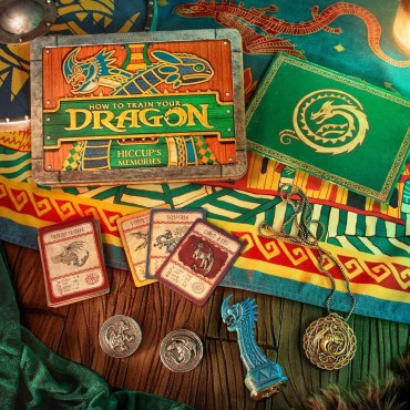 Caja de Recuerdos Hiccup Memories Cómo Entrenar A Tu Dragón 