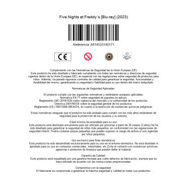 Five Nights at Freddy´s (Blu-ray) [Blu-ray]