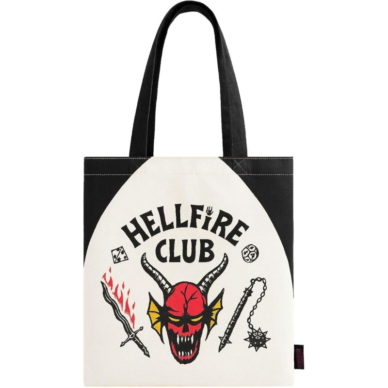 Bolsa Shopping Club Hellfire Stranger Things 
